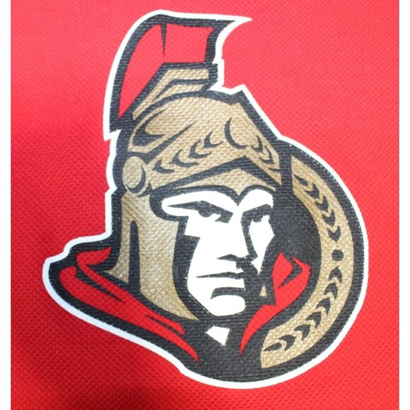 NHL Hockey Ottawa Senators Jersey Long Sleeve Shirt Top 5-6 Yrs Medium Red - Picture 2 of 4